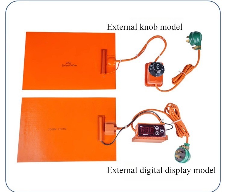 Rubber Heating Sheet with Temperature Control and Adjustable Temperature