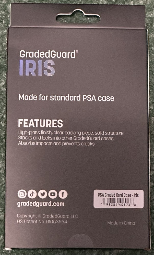 GradedGuard PSA Graded Card Case Guard Protector IRIS Limited Edition