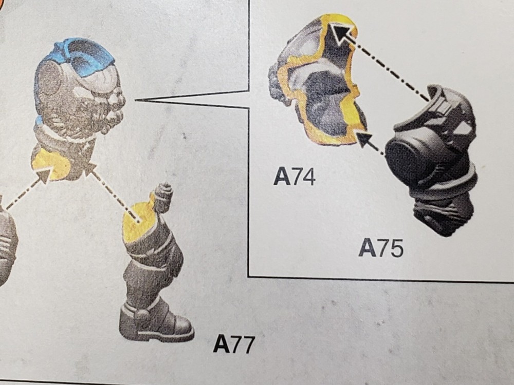 Warhammer 40k Deathwatch Bits Kill Team Phobos Headtaker Disruptor Torso Leg #74