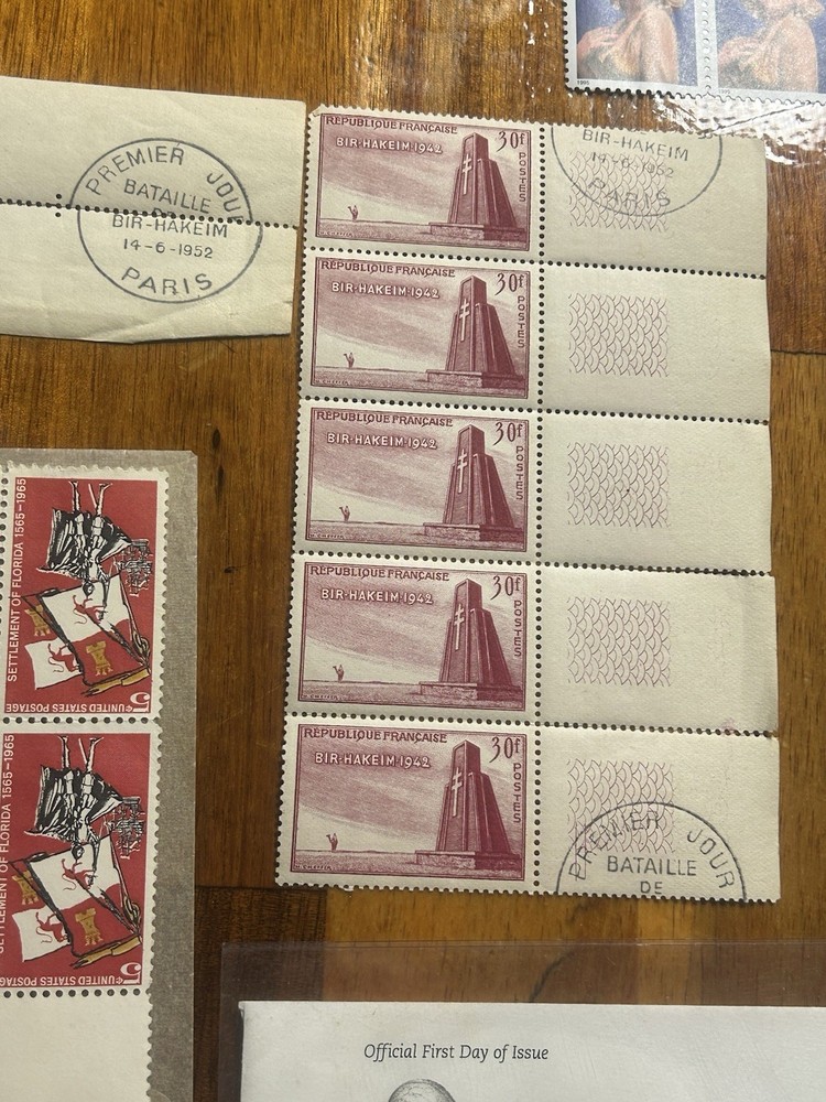 Stamp lot