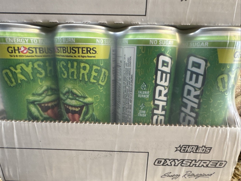 👻GhostBusters Oxyshred Slimer 12.oz Can