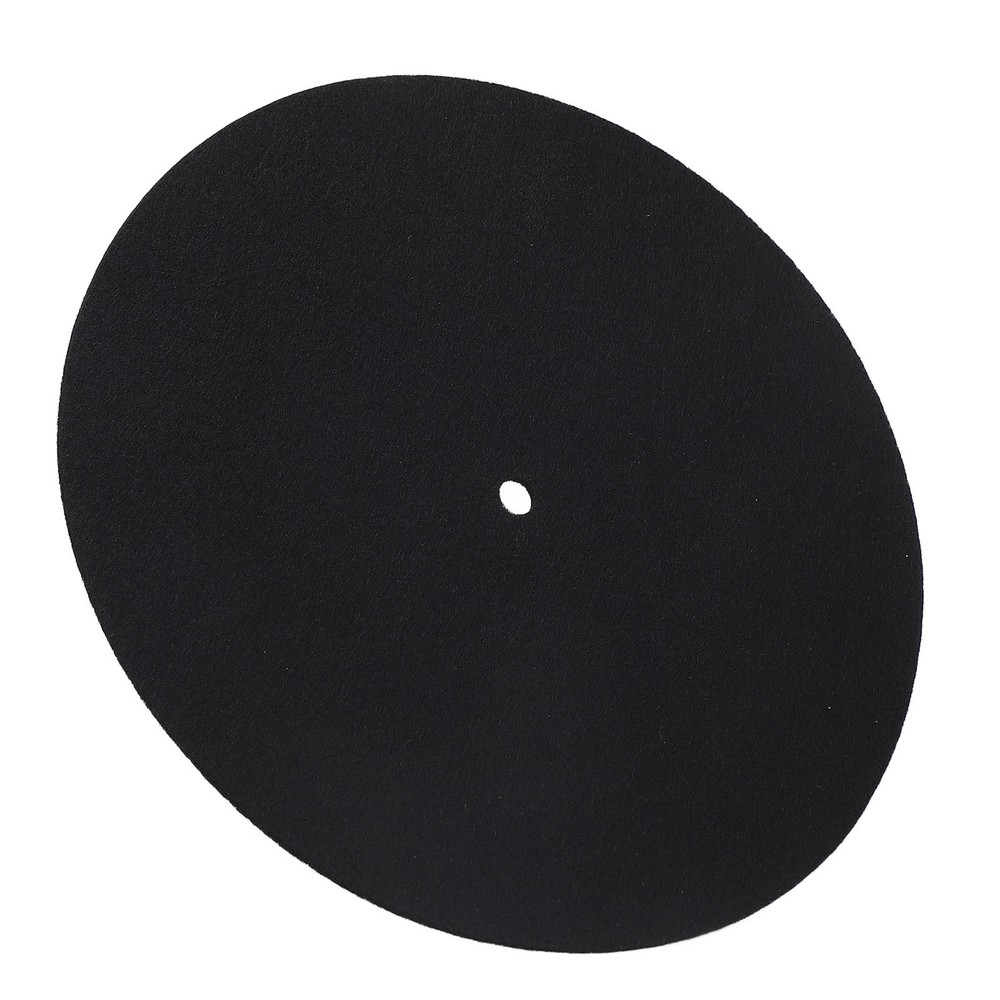 195mm Turntable Slipmat Wool Mat Vibration Reduction Prevent Slip Improve WT