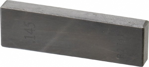 0.145" Rectangular Steel Gage Block Accuracy Grade AS-1, Includes NIST Tracea...