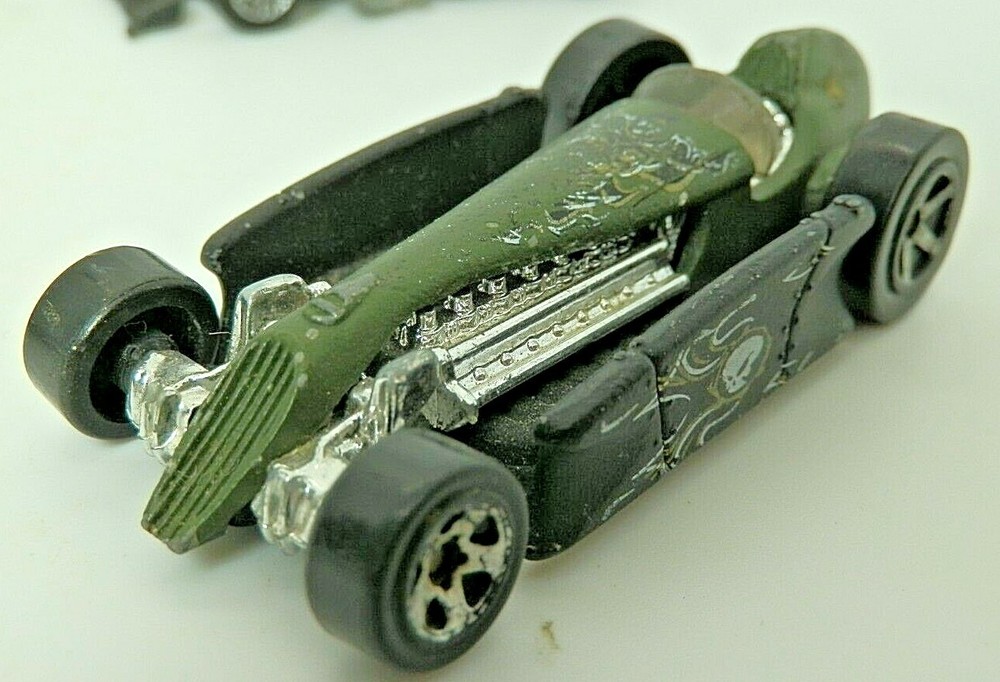 Hot Wheels, Super Car, 4 car Bundle from 1997-2002, Super Mod, Side Draft, Rocke