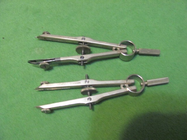 2 Vintage Compass Germany Bow Instruments.
