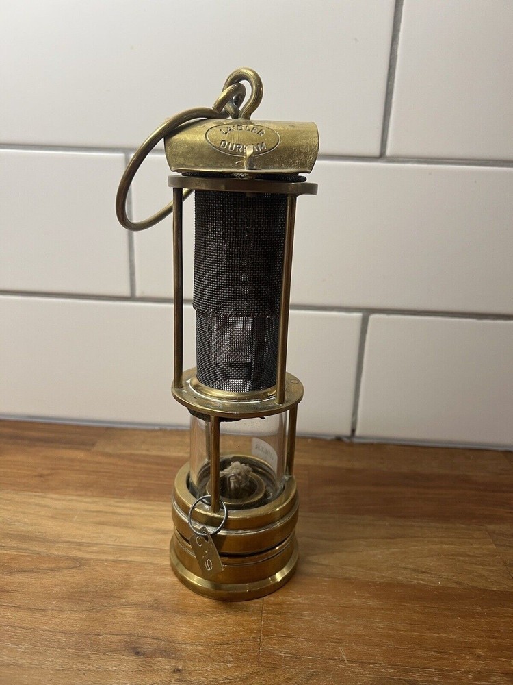 Laidler Durham Brass Miners Lamp - Mining (B)