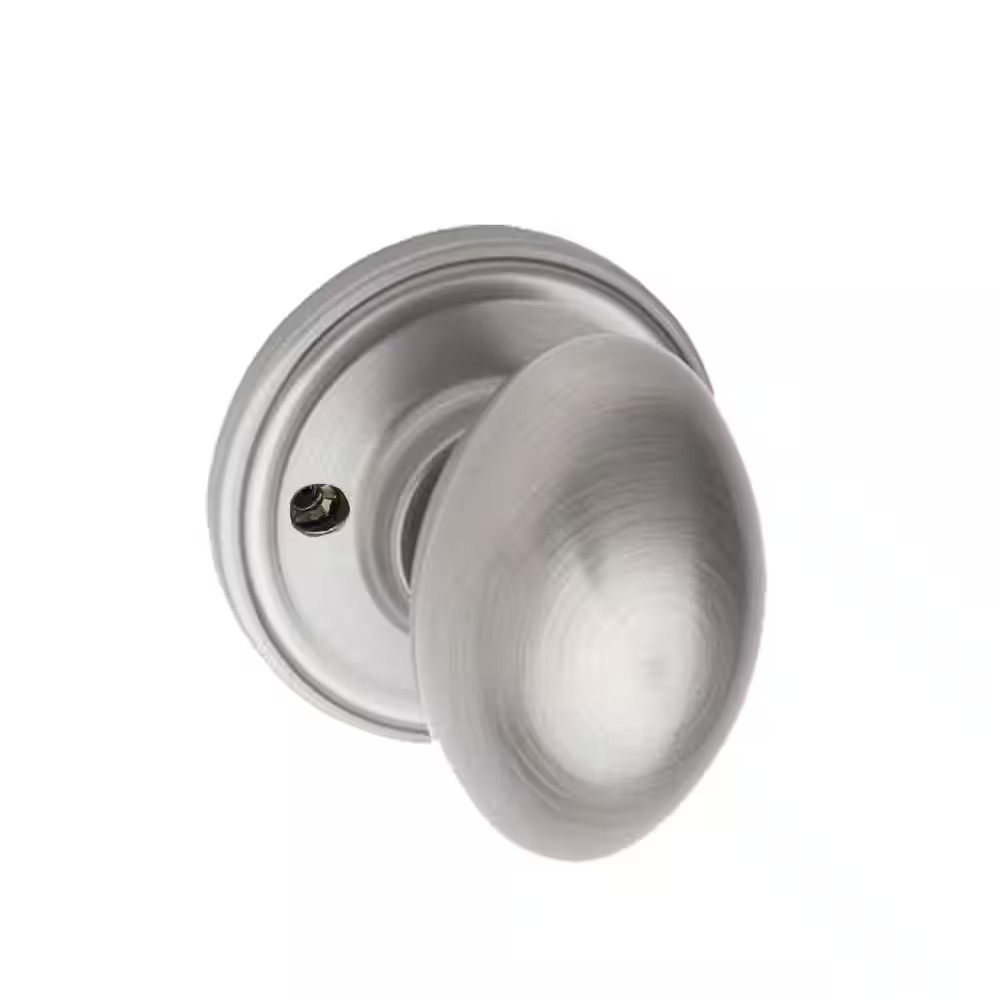 Egg Satin Stainless Dummy Door Knob