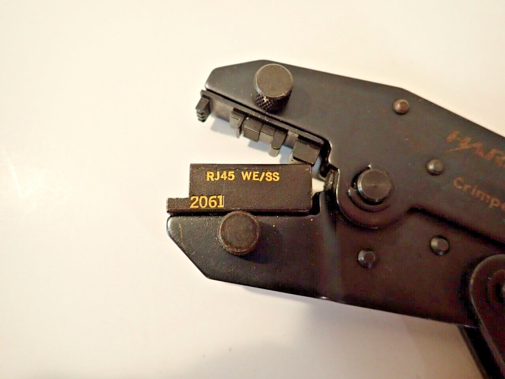 HARRIS Crimper 2061 Tool With RJ45 WE/SS Jaws