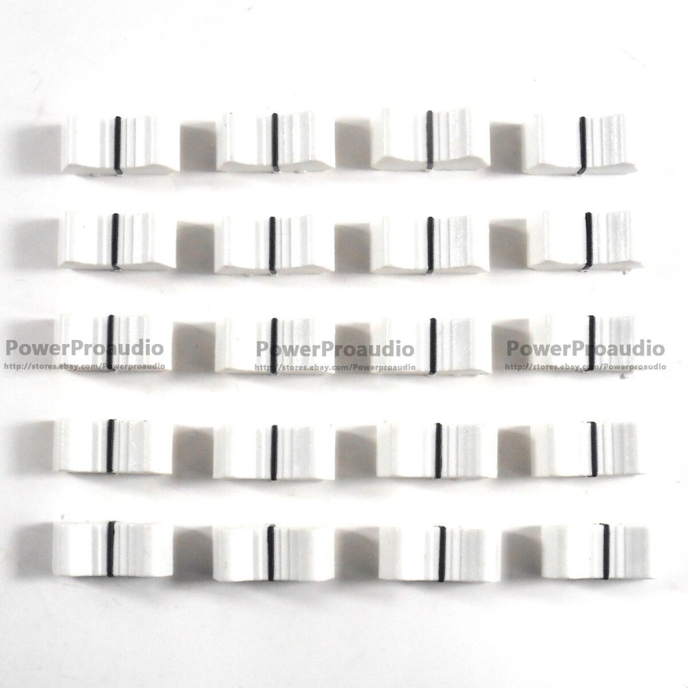 20pcs Fader Knobs replace FOR ALLEN & HEATH XONE 1D 2D 3D 4D 32 62 464 S2 White