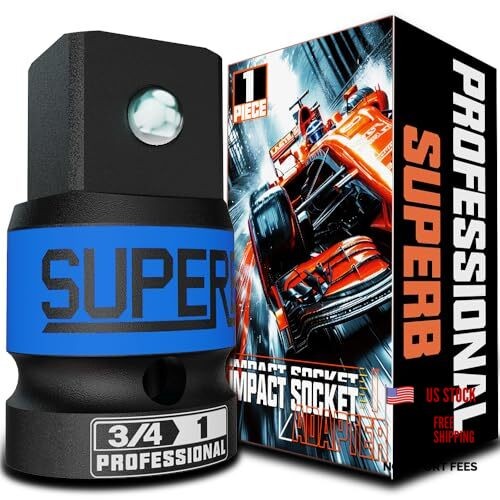 3/4" to 1" Impact Socket Adapter, Socket Converter 3/4" to 1" Socket Adapter