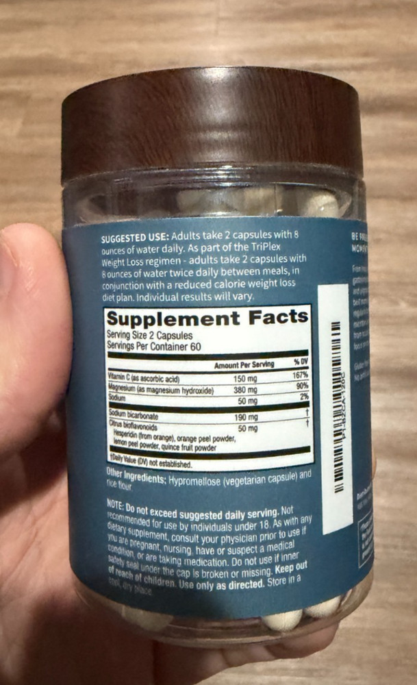 Plexus Bio Cleanse Digestive Support Open Bottle 120 Capsules Expiration 04/2027