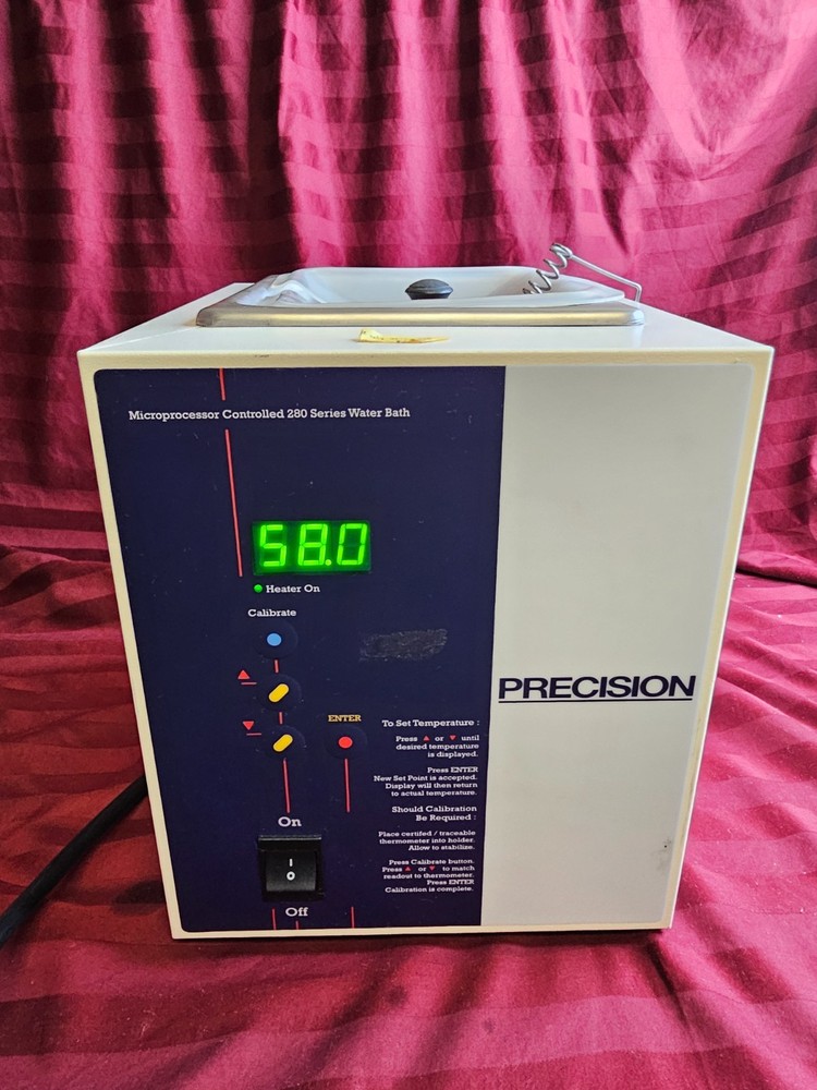 Microprocessor Controlled 281 Series Water Bath with Lid