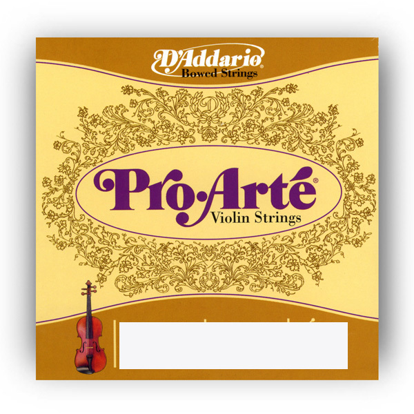 D' Addario Pro-Arte Cello D String 4/4 Silver  Medium