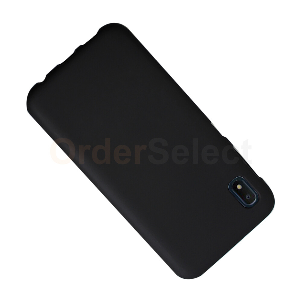 Slim Shockproof Case BLACK+LCD HD Screen Protector for Samsung Galaxy A10e