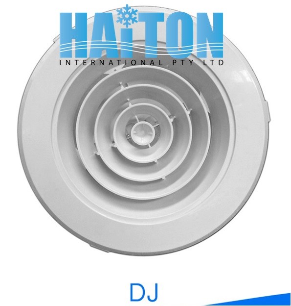 Air Conditioning Round Down Jet Diffuser  Face:240mm Neck 150mm