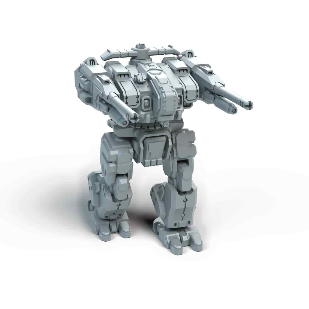 Battletech Miniature Rifleman Walking Mechwarrior CGL Scale