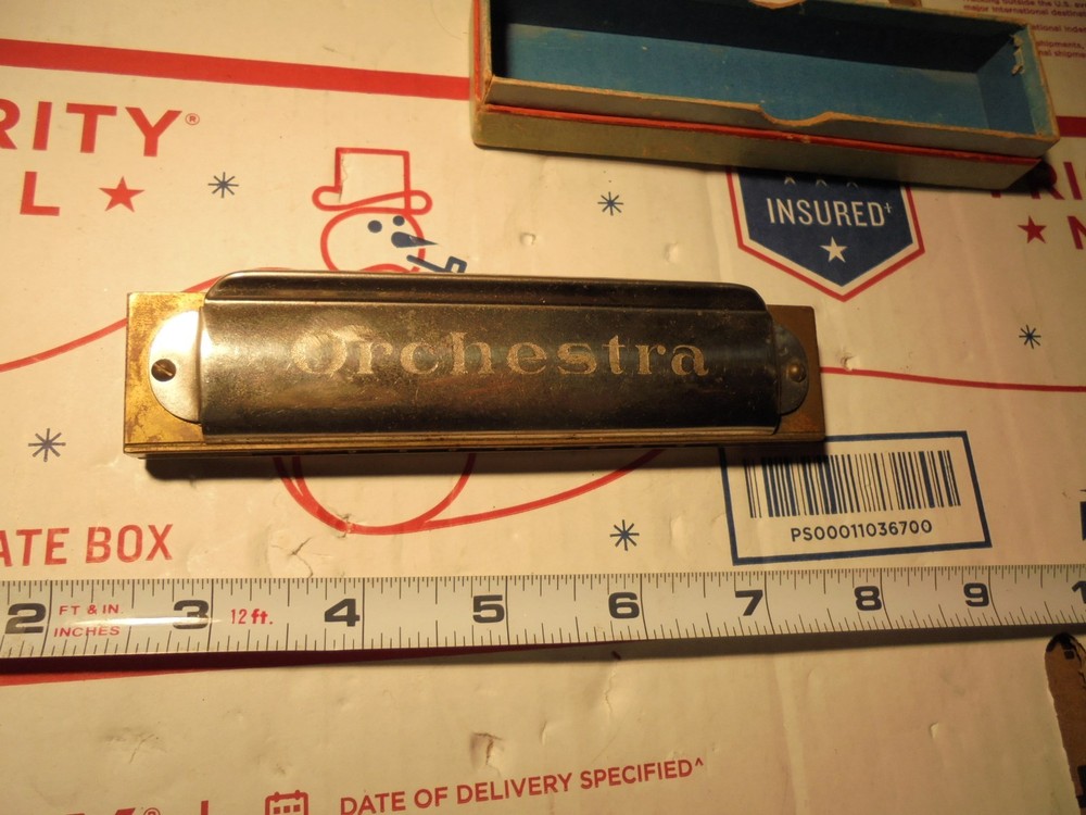VINTAGE KOCH ORCHESTRA "C" HARMONICA GERMAN MADE