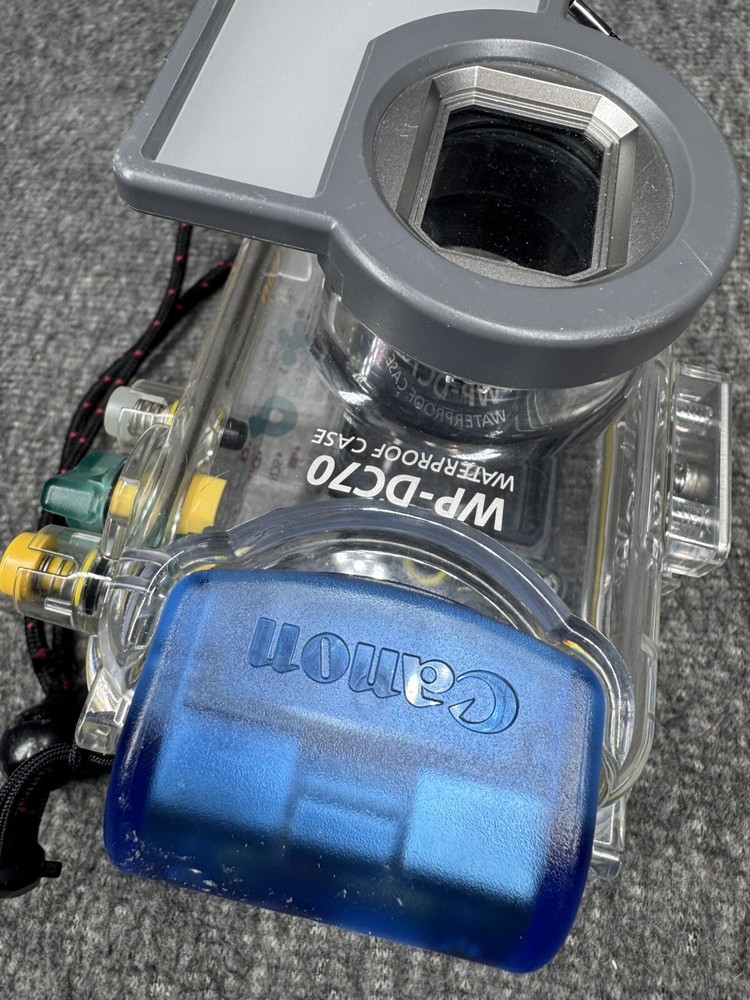 Canon WP-DC70 Underwater Camera Case For Canon SD500 Clear