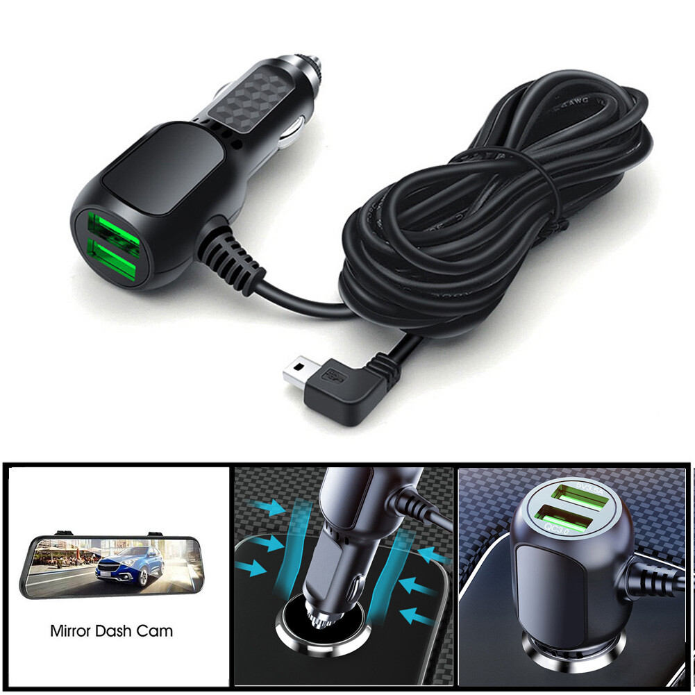Car Charger Power Cord for Garmin Dezl 560 570 760lmt 770lmthd 785lmt Truck GPS