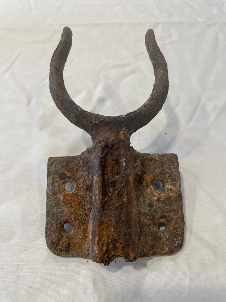 Vintage Rusty Oar Rest