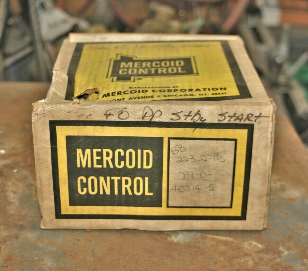 Mercoid Controls Differential Pressure Switch BB-223-2-11S