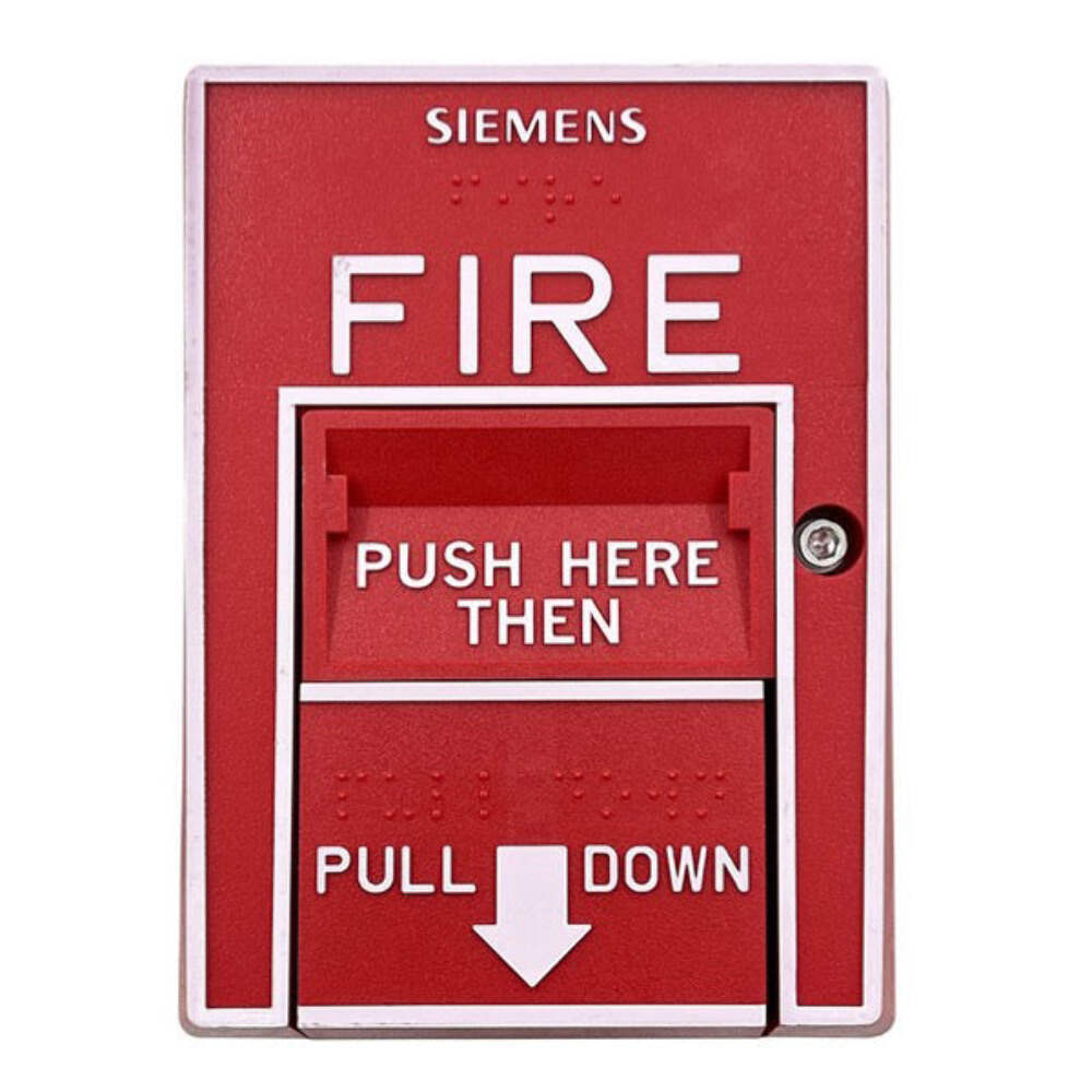 Siemens (Pyrotronics) HMS-D Pull Station Manual HMS Dual Action No-Code Red Plas