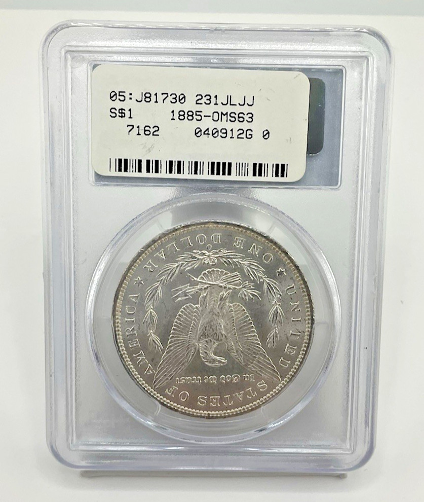 1885-O $1 MS63 PCGS