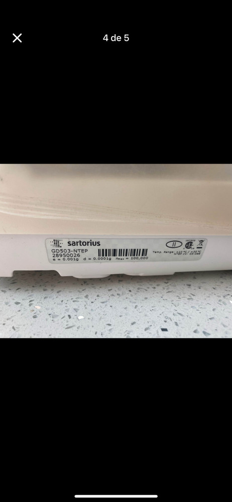 Scale Sartorius GD503-NTEP
