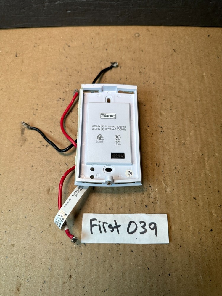 Honeywell Line Voltage (baseboard) 7 Day Programmable Thermostat Backplate!!!