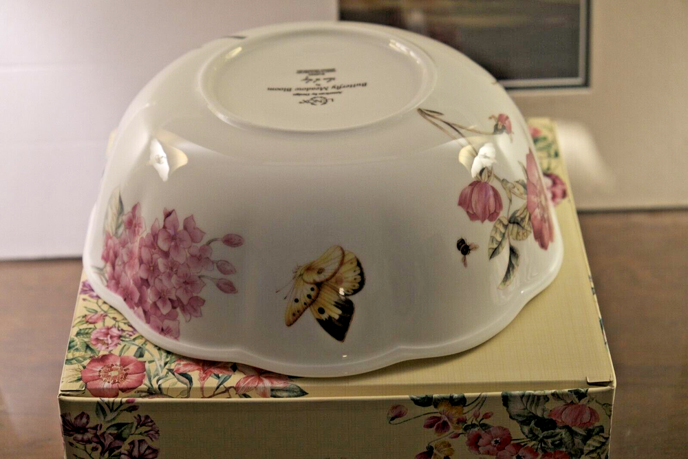 Lenox Butterfly Meadow Bloom Serving Bowl