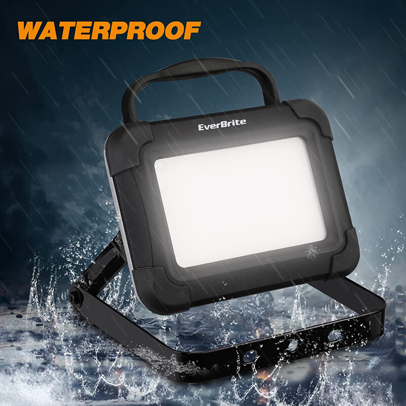 EverBrite 1500Lumen Rechargeable Work Light 2Mode Foldable High Light Work Light