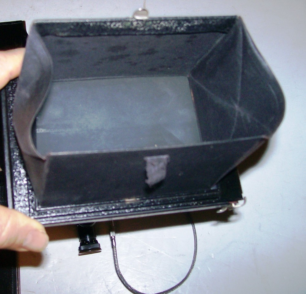 RARE LEICA E. LEITZ WETZLAR MEDIUM FORMAT MAKAM IX MICROSCOPE CAMERA wOB GERMANY