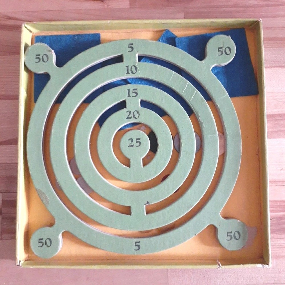 RARE Milton Bradley Tiddle Dot game Springfield, Mass. AS FOUND
