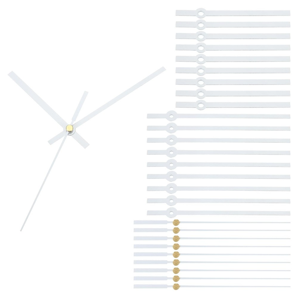 Replacement Clock Hands Kit, 10 Set Replacement Clock Hands Kits Clock Mechan...
