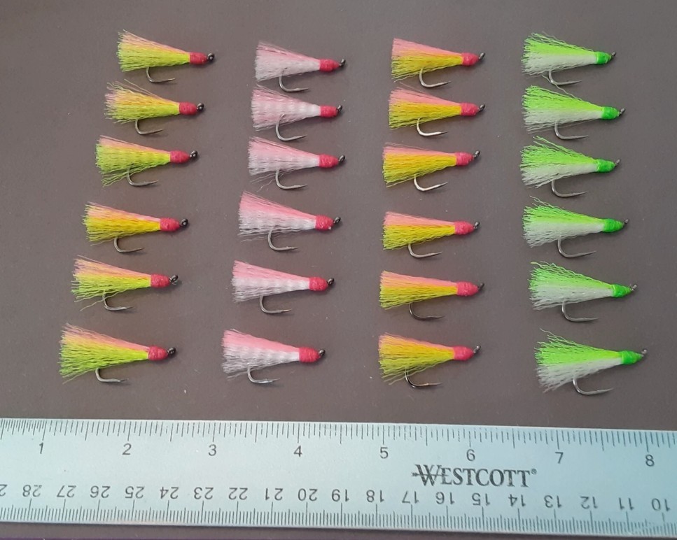 24 Pompano Jig Teasers - Multi Colored Teasers (4 Types)