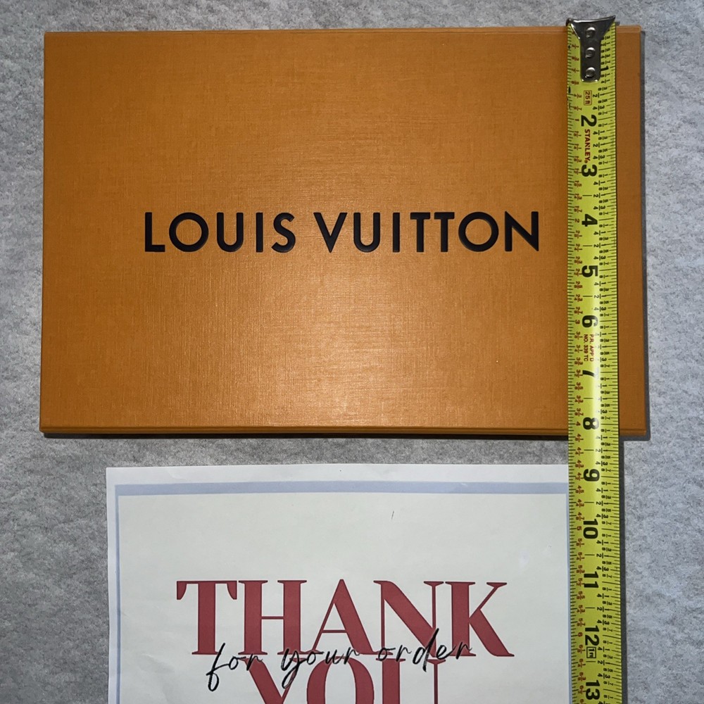 Authentic Louis Vuitton Gift Box With Tissue