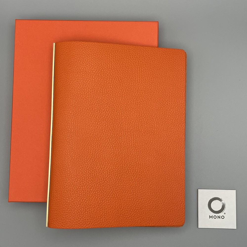 PLOTTER 5003 A5 6-Ring Shrink Leather Binder with Accessories NEW from Japan