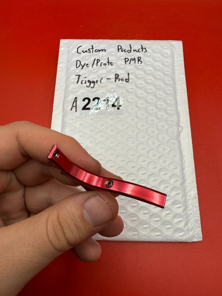 Custom Products Dye/Proto PMR Trigger-Red