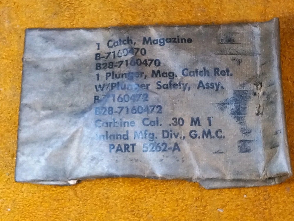 M1 Carbine Magazine Catch USGI NOS