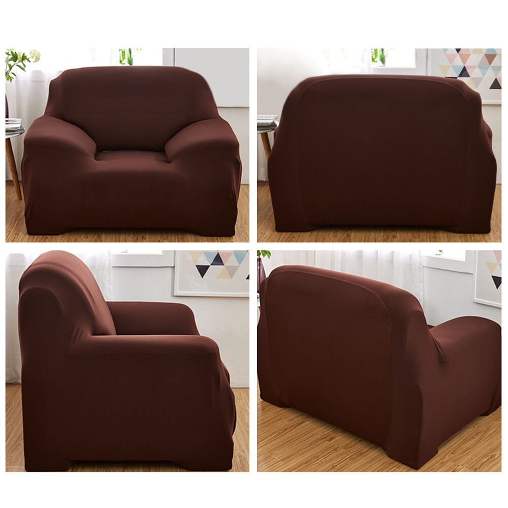 Stretch Chair Sofa Couch Cover Spandex Elastic 1/2/3/4 Seat Slipcover Protector