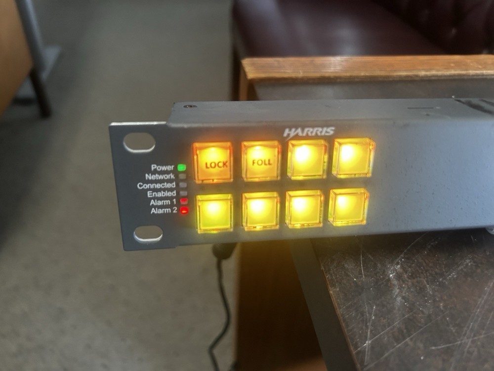 Harris RCP-16PB Router Control Panel w/ POWER Adapter