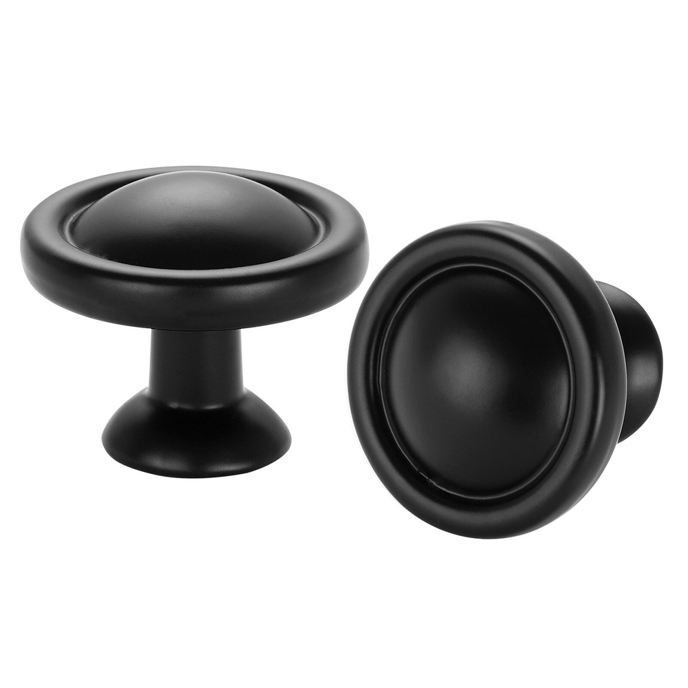 Door Knobs Cabinet Handles Hardware Kitchen Cupboard Drawer Pulls Handles Black