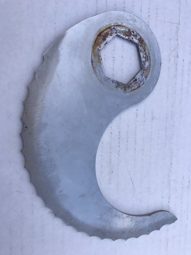 Blade. Serrated S Blade For Robot Coupe