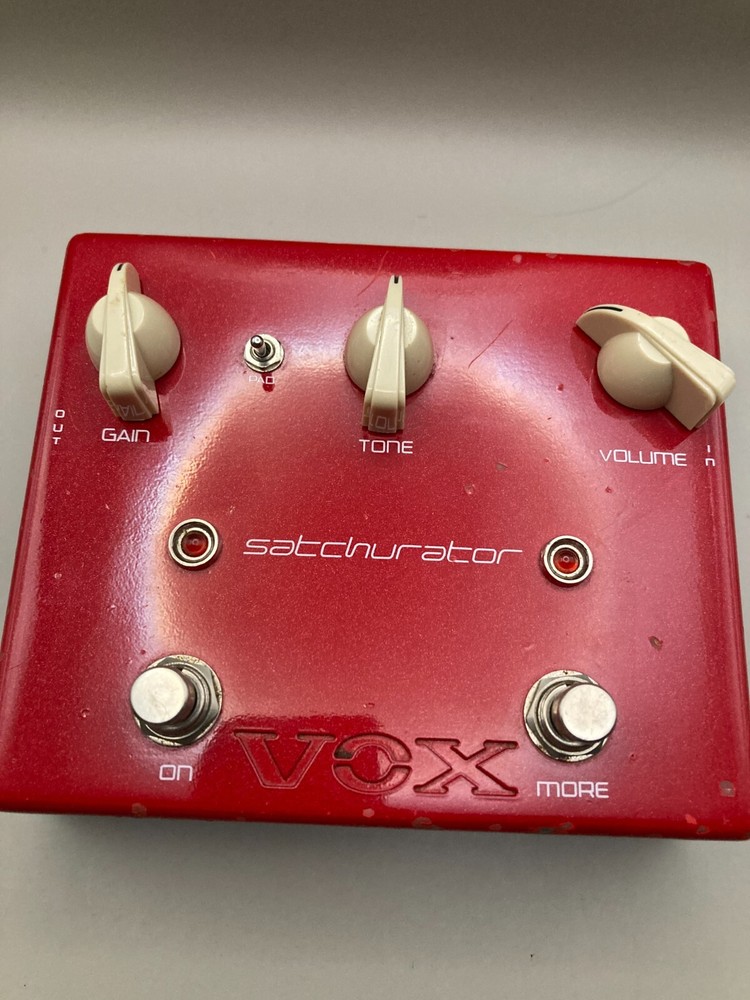 VOX JS-DS Satchurator Distortion Effect Pedal Used Tested