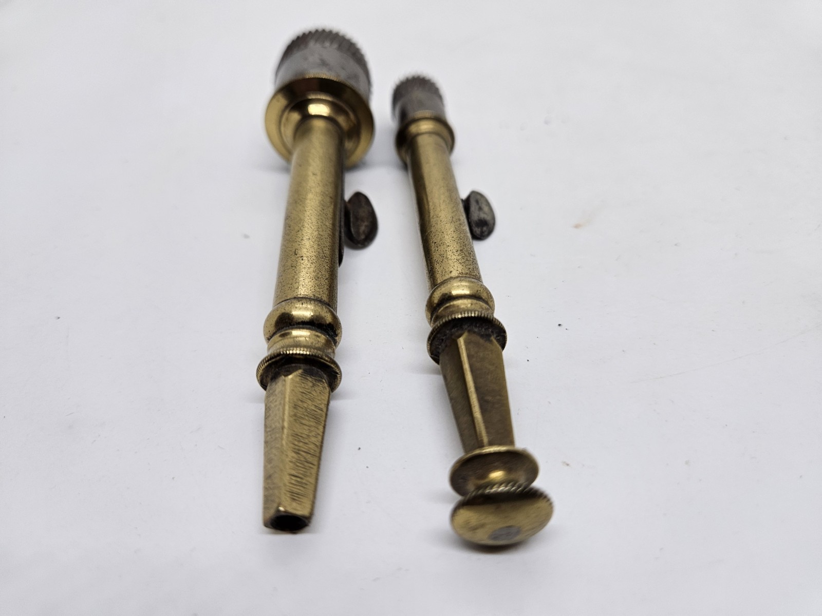 Antique 1800's Galt's Graduated Trephine Craneal Skull Bone Saw 3 Pc. Trepanning