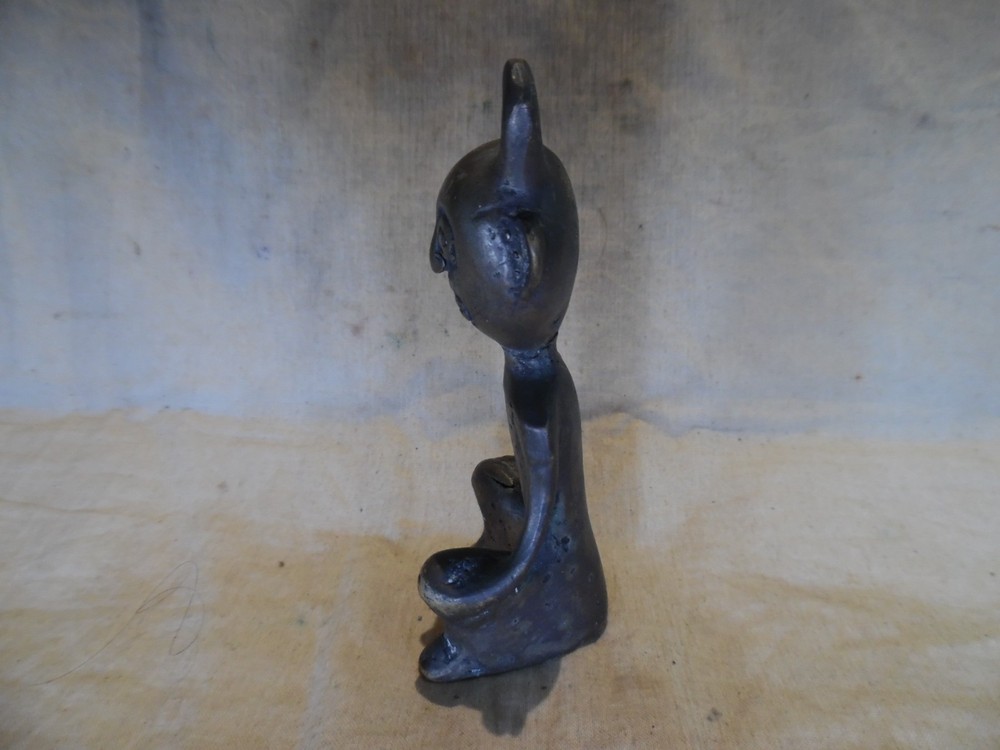 Bronze Devil Figurine Sculpture