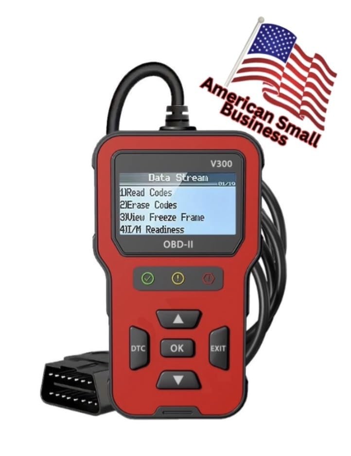 OBD V300 2 Scanner Check Engine Clear Code Reader Live Data Freeze Frame I/M