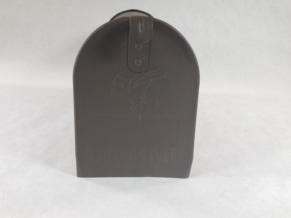 Gibraltar E1100BZ0 Post Mount Elite Medium Galvanized Steel Mailbox DAMAGED