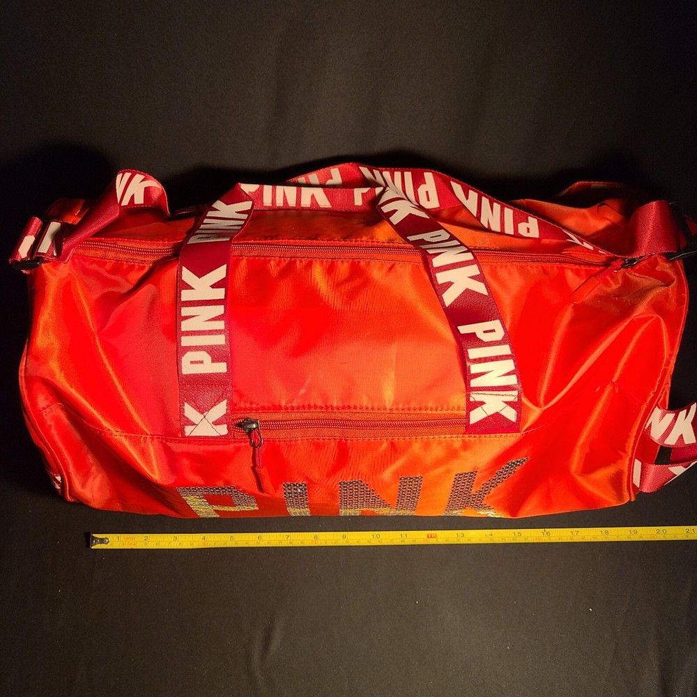 Red Gym/Duffle Bag - "PINK"