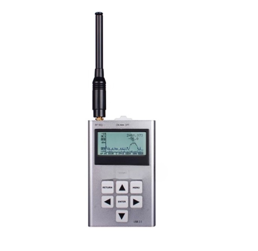 Handheld Spectrum Analyzer Kit for Testing Microphones and Walkie-Talkies